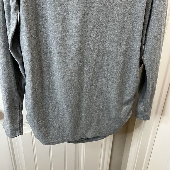 Time and Tru Womens Maternity Shirt Long Sleeves Gray Size XL 16-18 Pregnancy - Picture 3 of 8